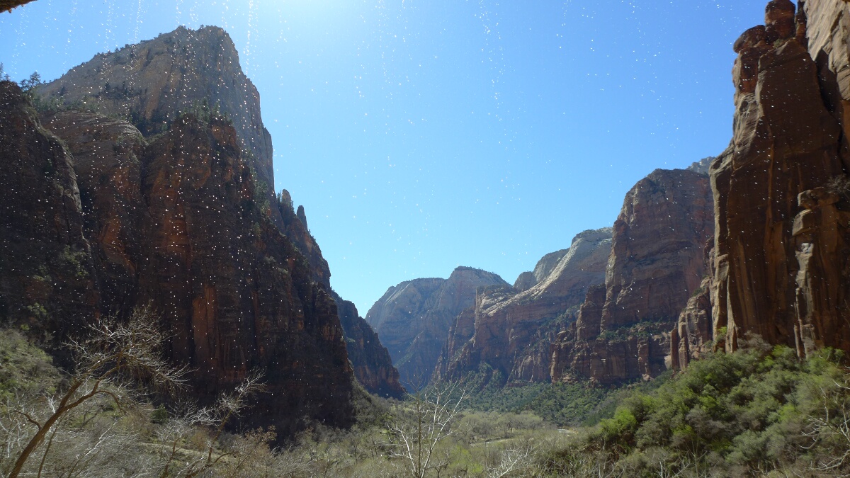 Zion NP – Short hikes along the north-south scenic drive